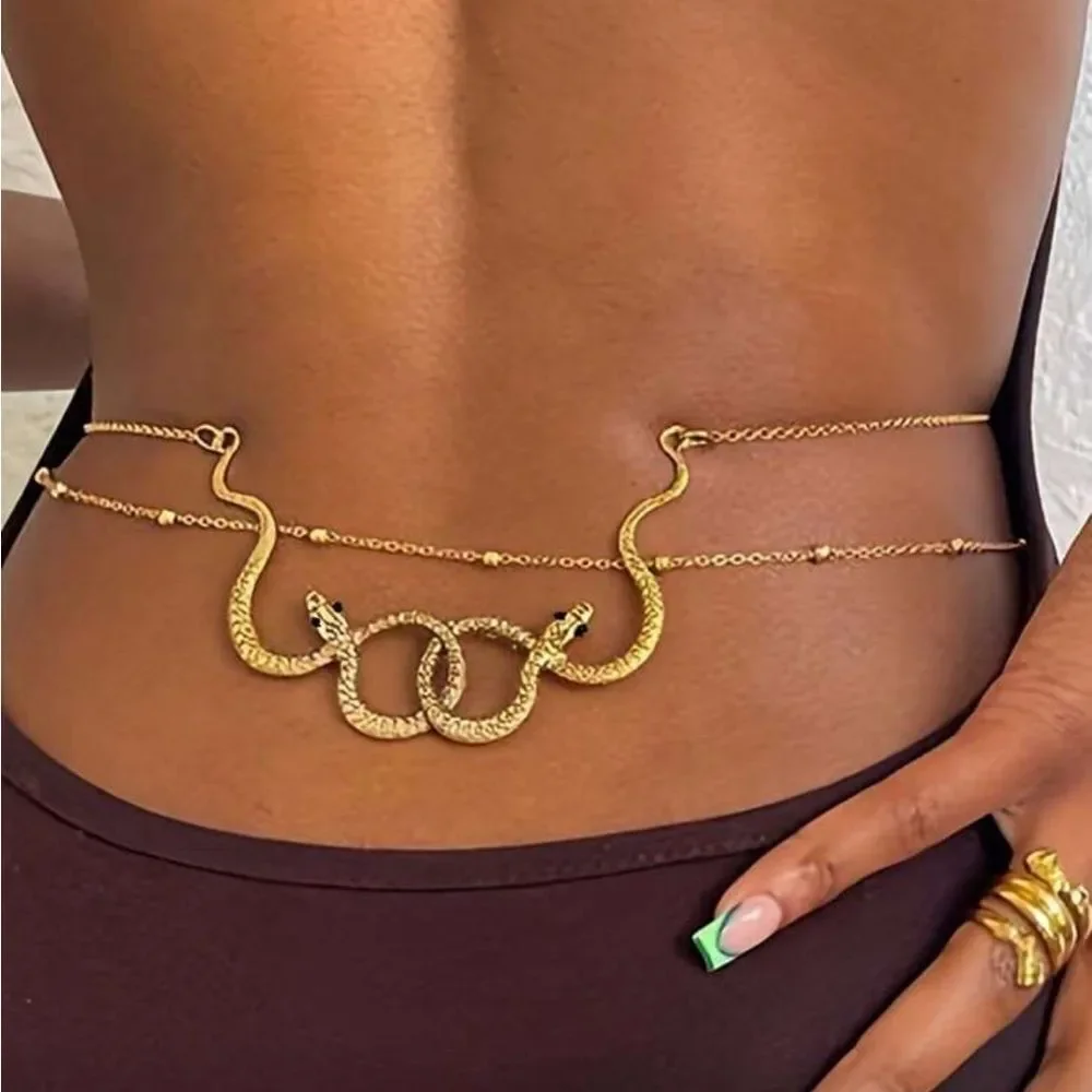 Snake Chain Waist Jewelry S1116